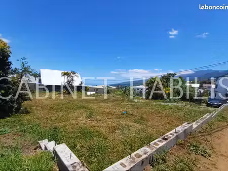 terrain 359 m² tampon