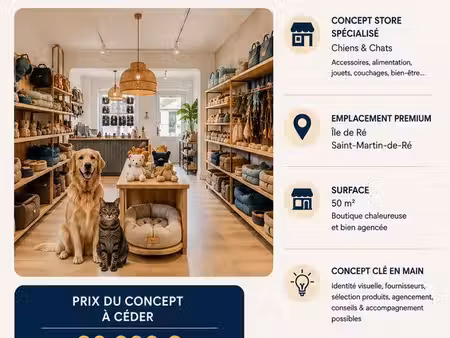 concept store à vendre