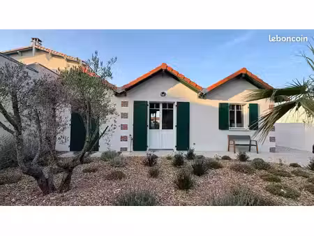 à louer – angoulins – charmante maison meublée t3 entièrement rénovée