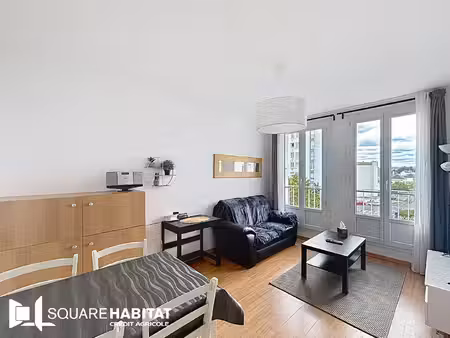 saint-brieuc - t2 40 m² loué - rentabilité immédiate