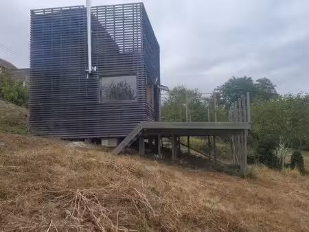maison d’architecte « nid d’aigle » – 2 chambres – vue exceptionnelle – 30 km dijon