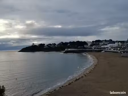 loue studio meublé face à la mer saint quay portrieux