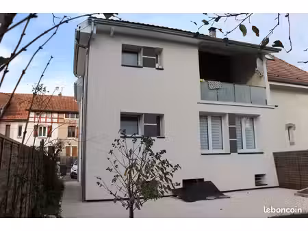 vente maison avec jardin – quartier pont de gland  audincourt deux appartements indépendan