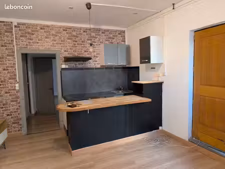 appartement t2 – 33 m² – terrasse 25 m² + cave centre ville