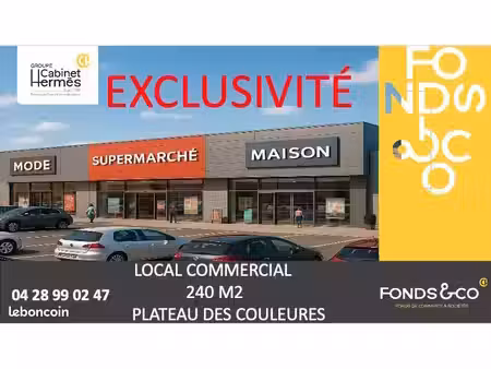 local commercial 241 m²