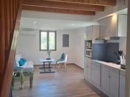 loue ravissant meublé  très calme avec jardin