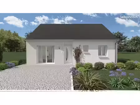 projet de construction d'une maison 70.15 m² avec terrain à conches-en-ouche (27)