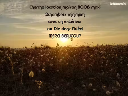 cherche maison 800 e maximum