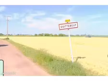 terrain 1 800 m² quittebeuf