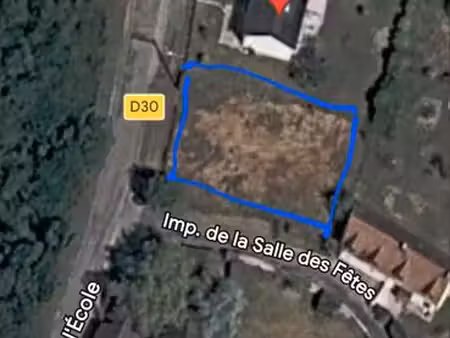 terrain constructible à vendre
