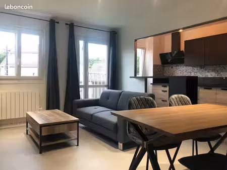 appartement t2 meublé 46m²  parking privé