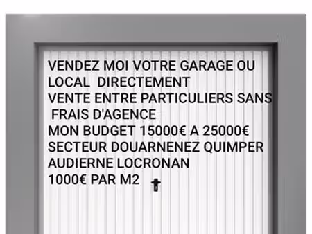 recherche garage local