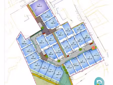 terrain 352 m² plomeur
