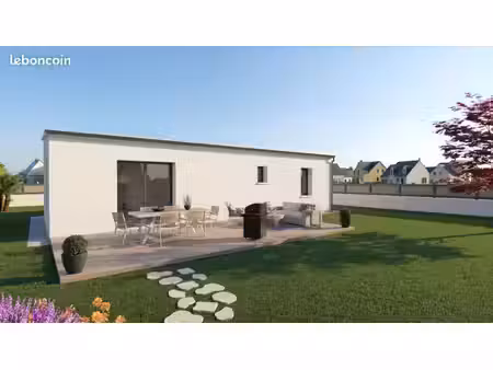 projet de construction d'une maison 70 m² avec terrain à briec (29)