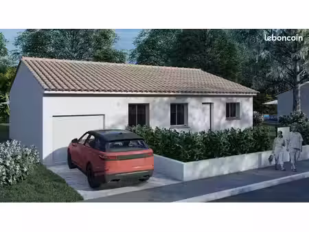 projet de construction d'une maison 60 m² avec terrain à vauvert (30)