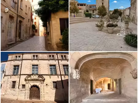 studio rénové à neuf + cachet historique - aramon