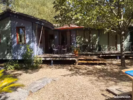 maison t3 meublée 55 m² + jardin  piscine & parking – aubais (30)