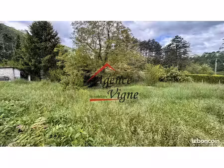 terrain 1528 m² molieres sur ceze
