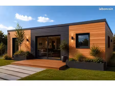 maison bois contemporaine 3 chambres – guipavas