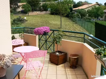 balma t2 47m2  terasse vue degagée  calme