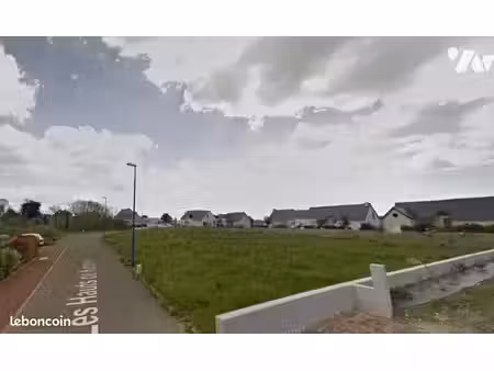 terrain 754 m² clohars carnoet