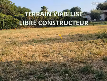 terrain 638 m² labège