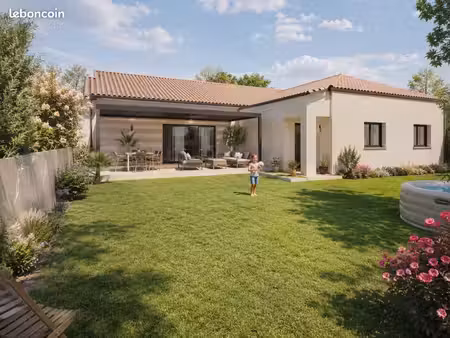 maison 4 pièces plain pied au calme
