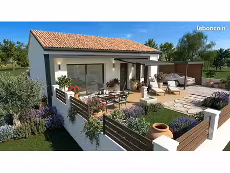 projet de construction d'une maison 90 m² avec terrain à gajan (30)