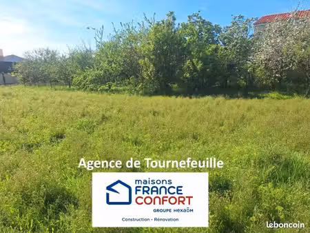 terrain 549 m² bonrepos sur aussonnelle