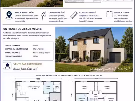 terrain constructible au lherm