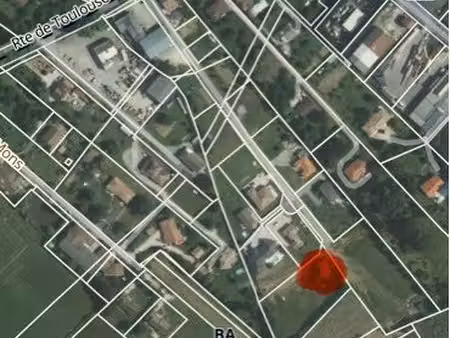 terrain viabilisé 900m2