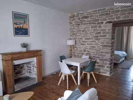 t3 meublé à neuf – hyper centre concarneau – mer à 150 m