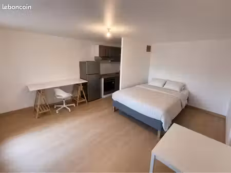 studio meublé rénové - location étudiante