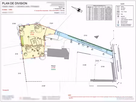 terrain constructible 1 125 m² – arboré  piscinable et sans vis-à-vis – aussonne