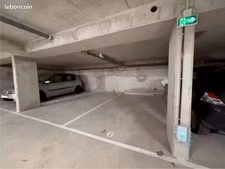 place de parking sous sol