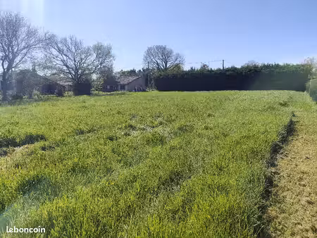 terrain 1 350 m² blaignan prignac