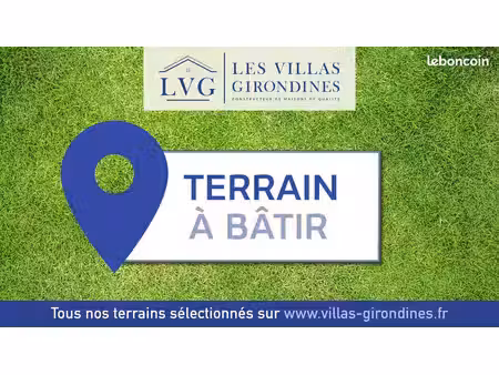 terrain à bâtir de 630 m² à saint-andre-de-cubzac (33)