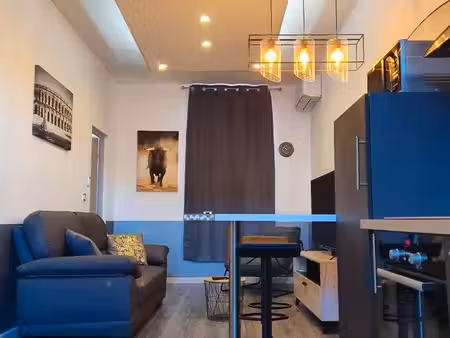 ​appartement t3 meublé 45 m² nîmes sainte baudile