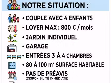 on recherche maison