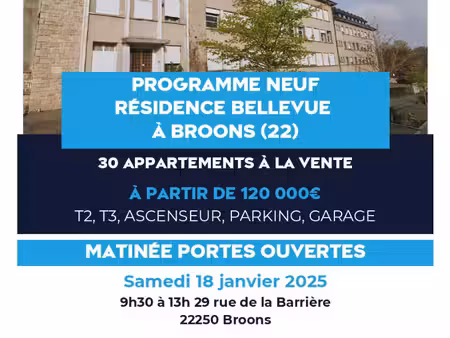 appartement broons résidence bellevue