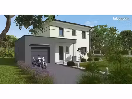 projet de construction d'une maison 105 m² avec terrain à lafitte-vigordane (31) au prix d
