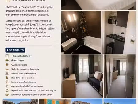 location appartement t2