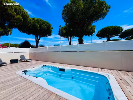 villa quartier goelands avec spa  3 chambres de plain-pied