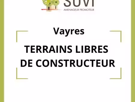 terrain 449 m² vayres