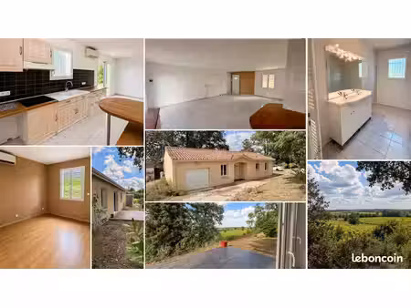 maison 90 m² - 3 chambres - terrain 1 100 m²
