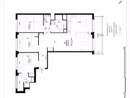 location appartement 4 pièces 89 m² à saint-denis (93200)  1 613 €