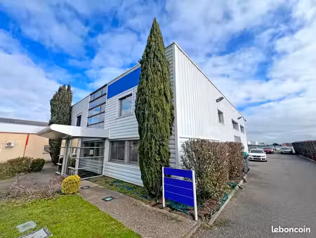 à louer – bâtiment mixte bureaux / production dépôt de 535 m² – ouest de toulouse