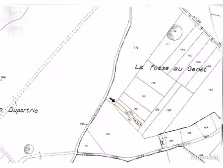 1 5 euros / m² - parcelles de bois taillis de 6958 m²- communes 37320