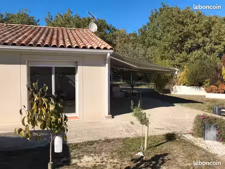 meublé - maison plain-pied 83m² à cugnaux - terrasse et jardin en bord de parc - idéale re