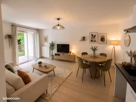 appartement t3 meublé avec terrasse et jardin escalquens